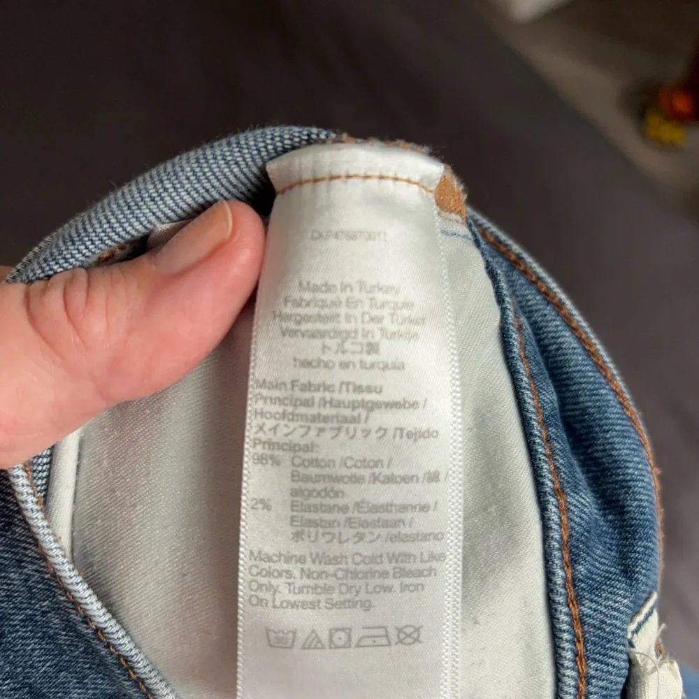 Madewell Midrise Kick out jeans some stretch - Picture 4 of 4
